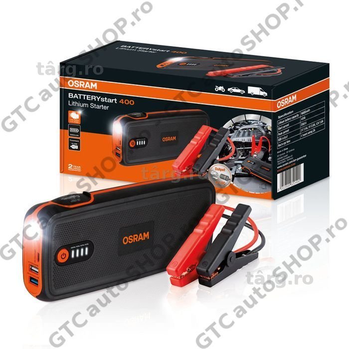 robot pornire / acumulator extern osram batterystart 400
