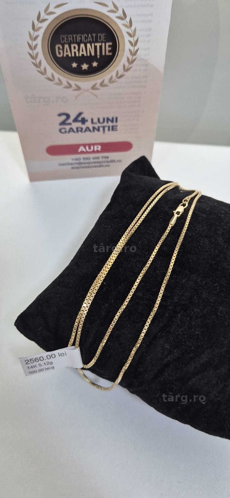 (AG46) Lant aur 14K B.4624.2