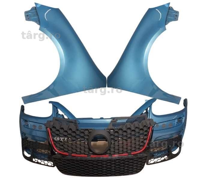 Bara + Aripa Fata Dreapta & Stanga VW Golf 5/V GTi 04-08 LA5S Albastru