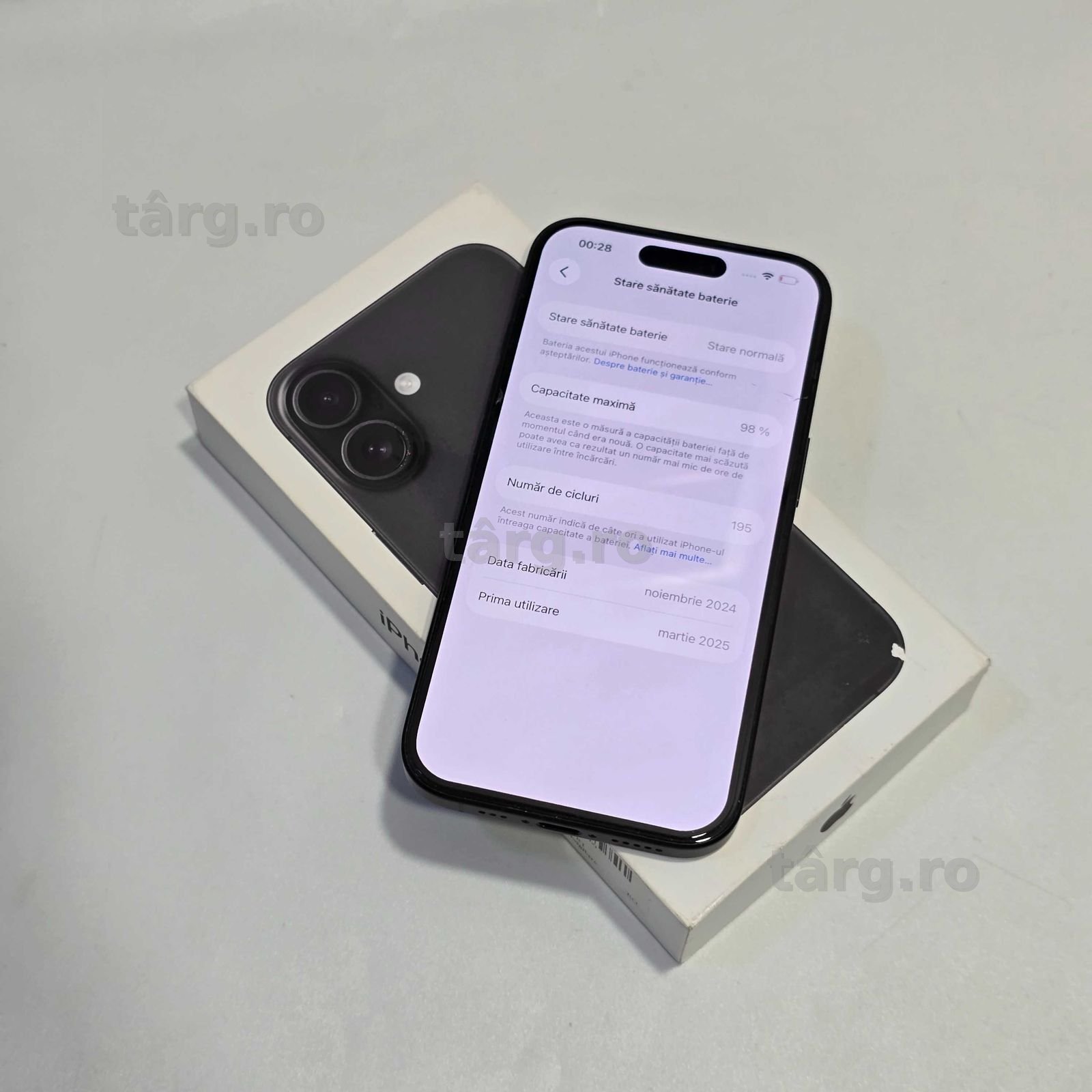Hope Amanet P8 iPhone 16 128GB / Baterie 98% 3