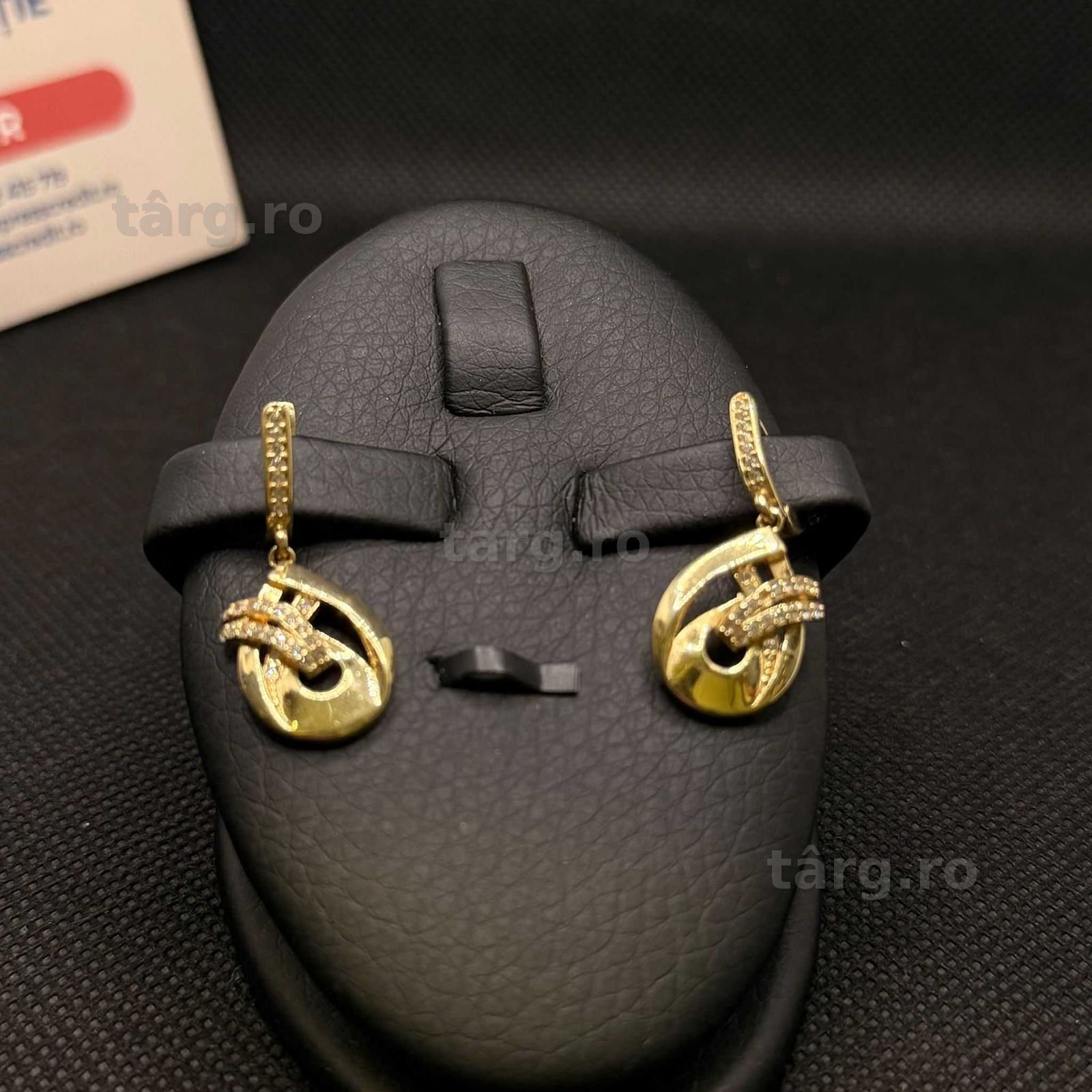 Cercei aur 14K 4.55g (AG15 Gara 1 B33349.3) Garantie 2 ani!