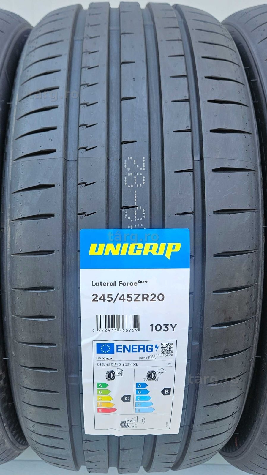 245/45 R20 103Y XL UNIGRIP (Gripmax) Anvelope noi vara protectie janta 2