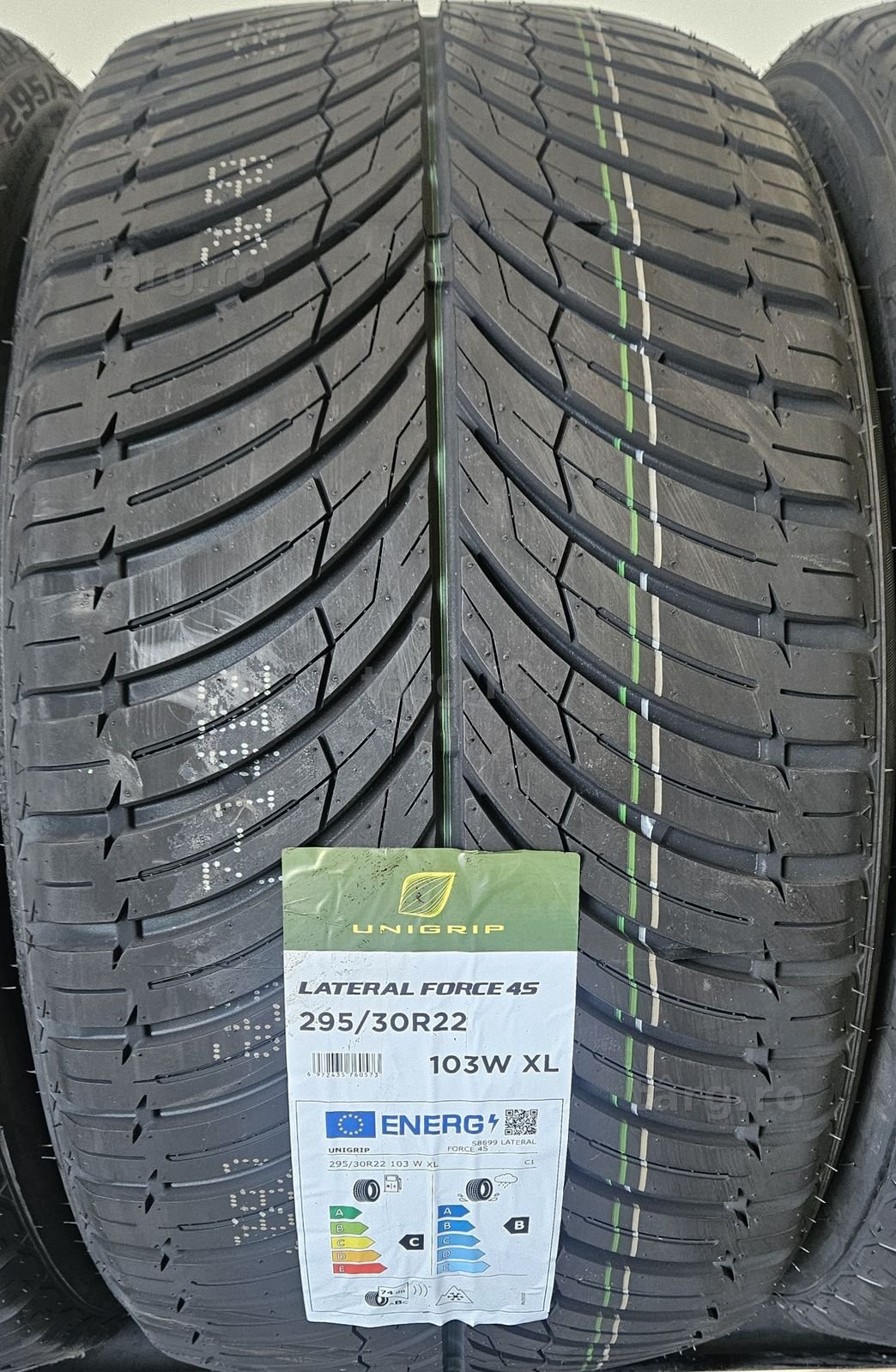 295/30 R22 103W XL UNIGRIP (Gripmax)Anvelope Mixte M+S protectie janta 2