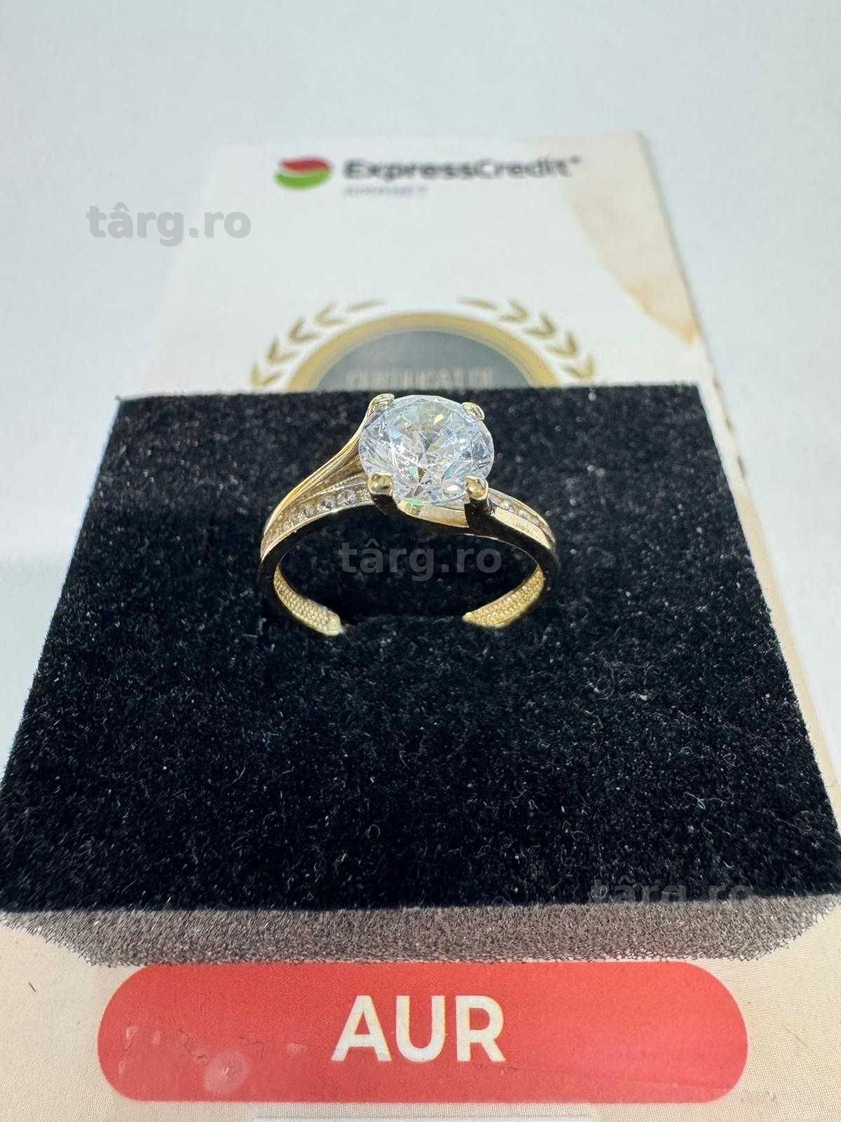 Inel din aur 14k (70353.1/ 10 Pacurari 1) garantie 2 ani! 2