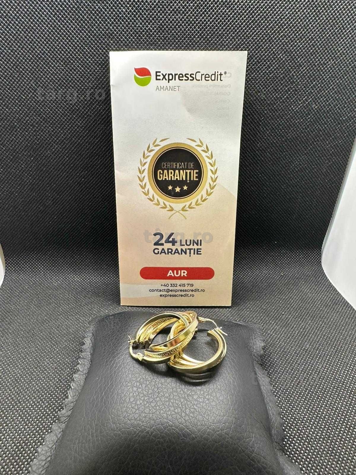 Cercei 14k 5.20g (AG29 Siraj B.34818.1) Garantie 2 ani!