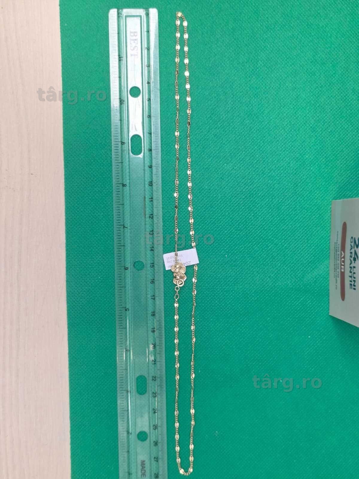 Lant aur 14K 4.29g [Ag45 Bacau1 B.5141.3] - Garantie 2 ani 2