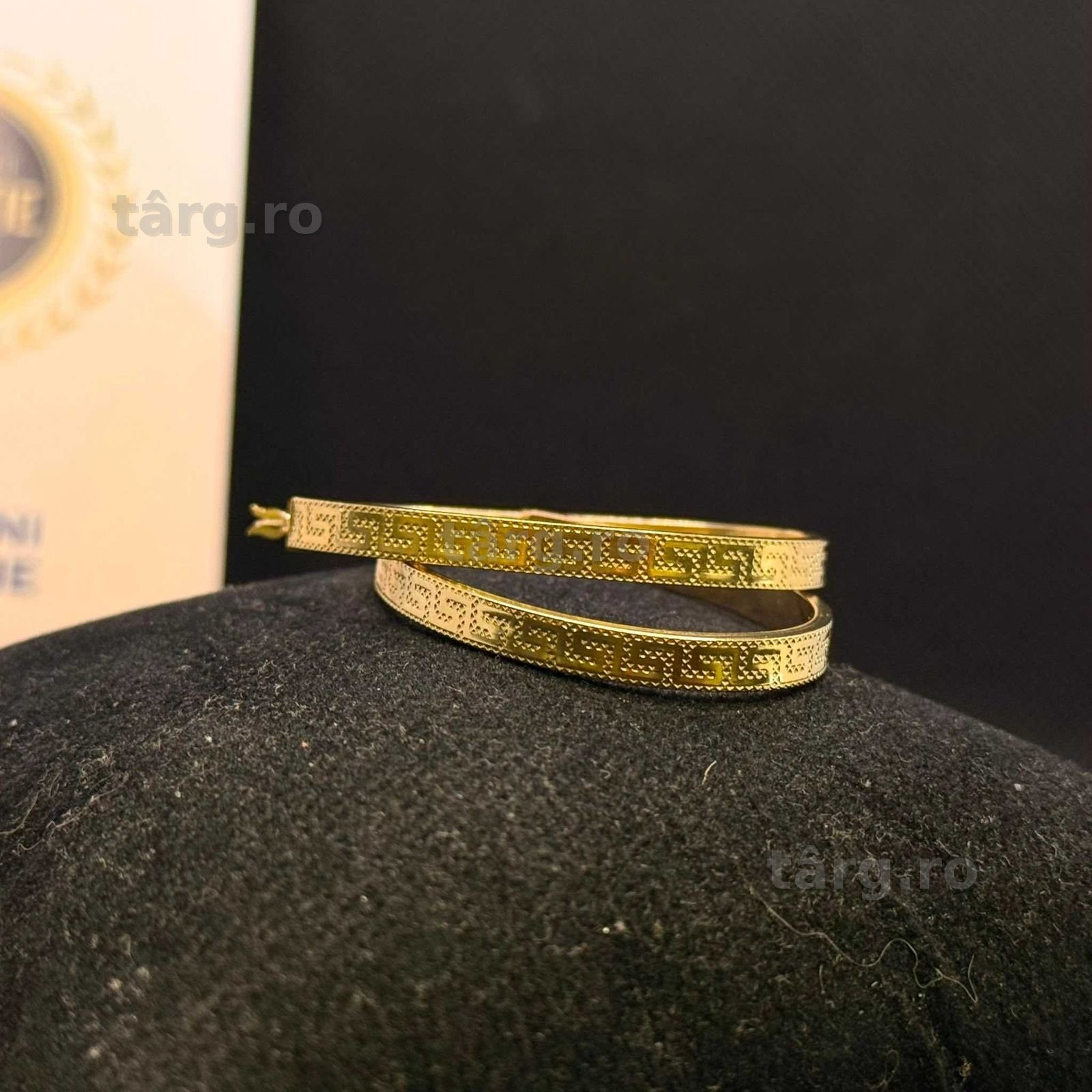 Cercei aur 14K 3.8g (AG15 Gara 1 B34068.1) Garantie 2 ani! 4