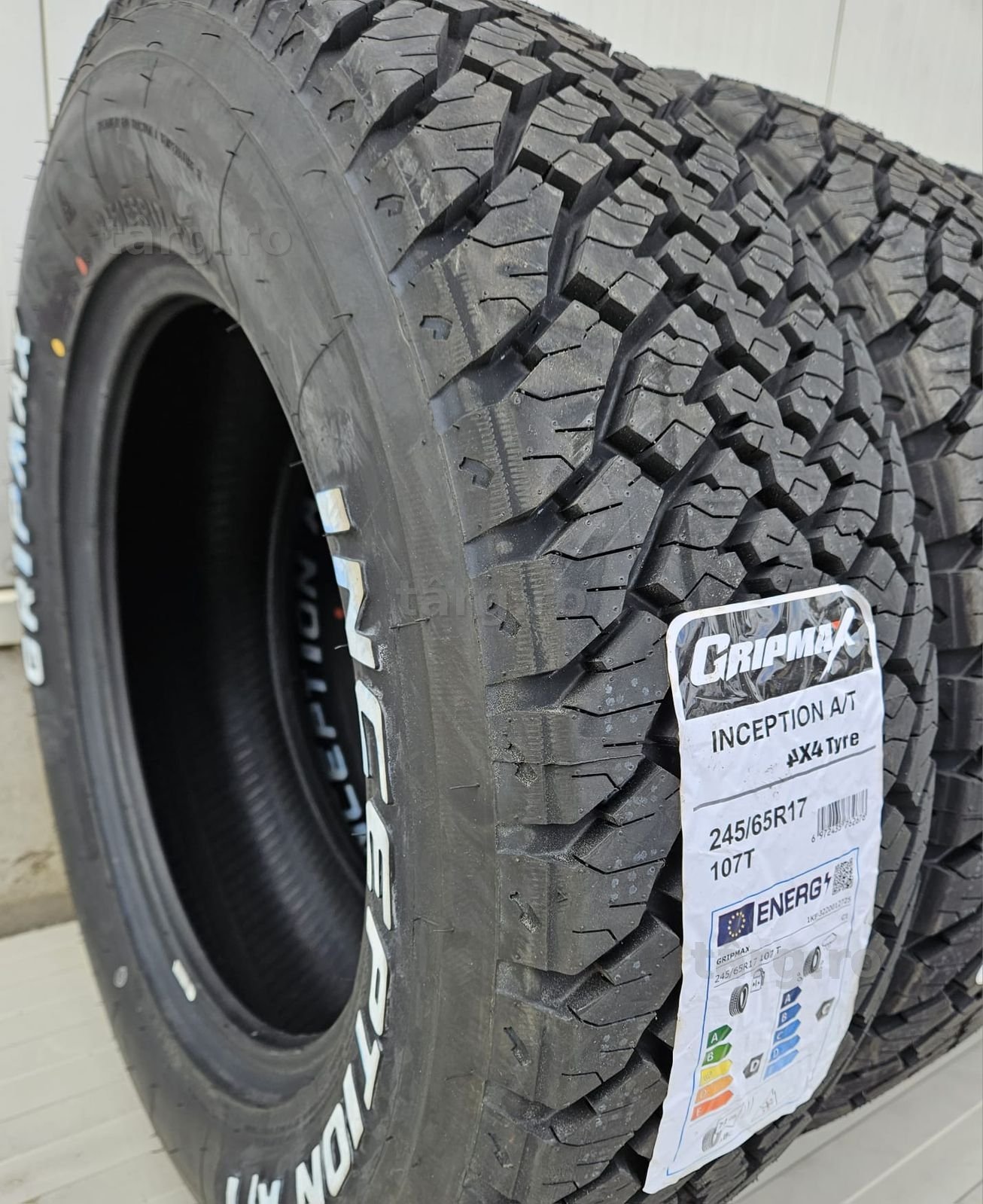 245/65 R17, 107T, GRIPMAX Inception, Anvelope All Terrain M+S 3