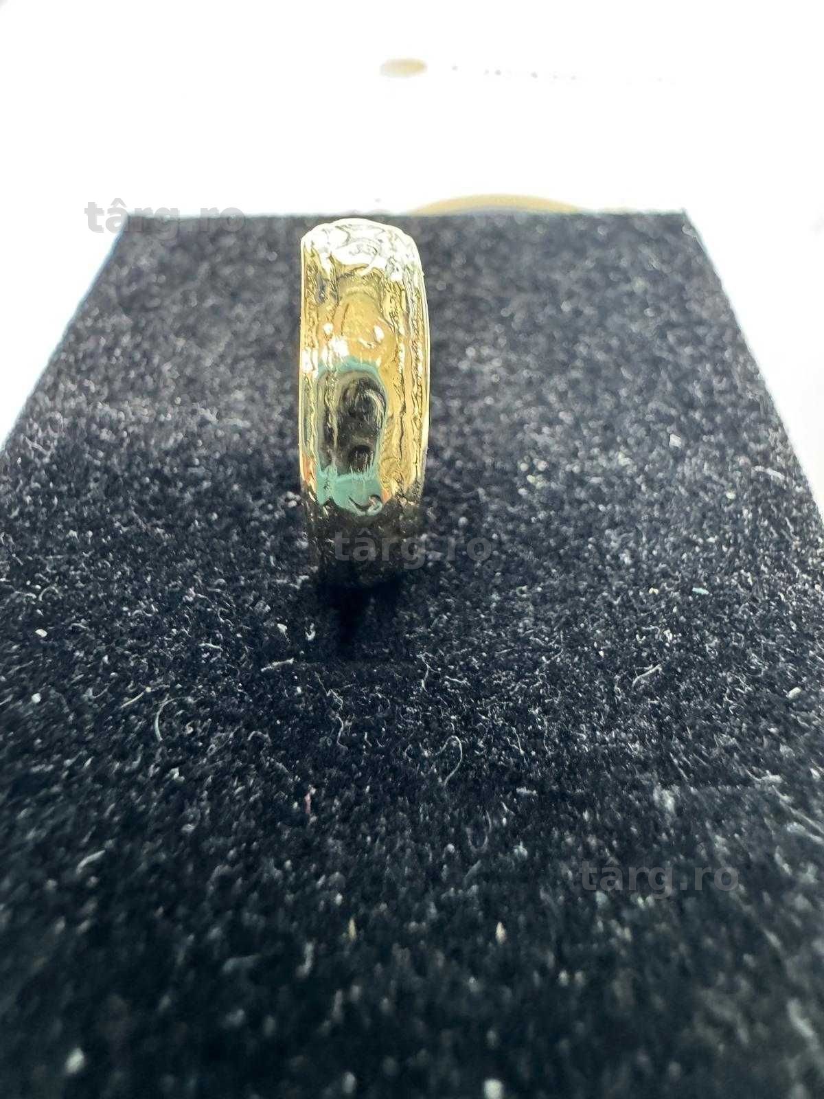 Inel din aur 14k (70343.2/ 10 Pacurari 1) garantie 2 ani! 4