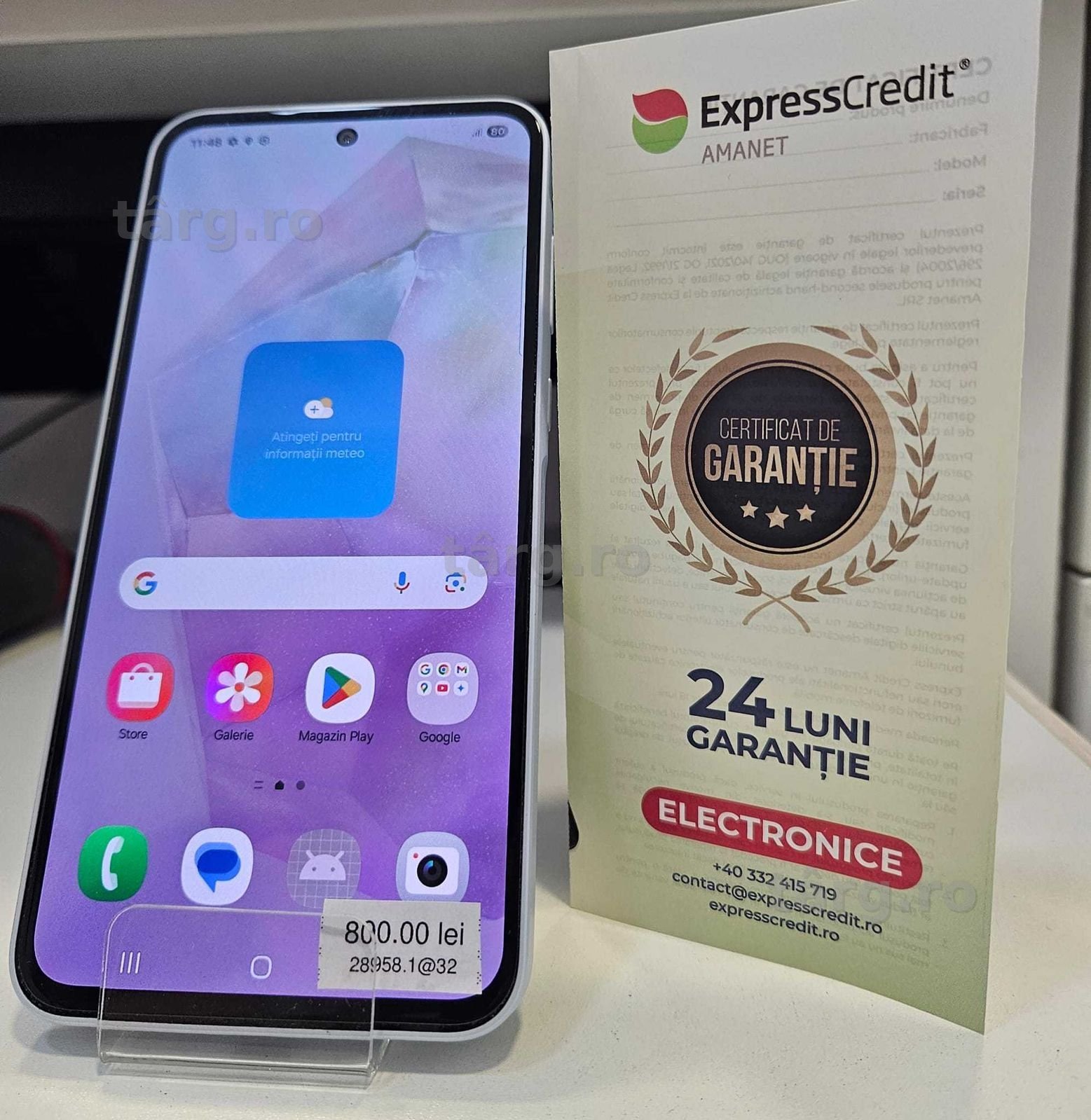 Samsung A35 5G (AG32 B28958.1) 2 ANI GARANTIE!