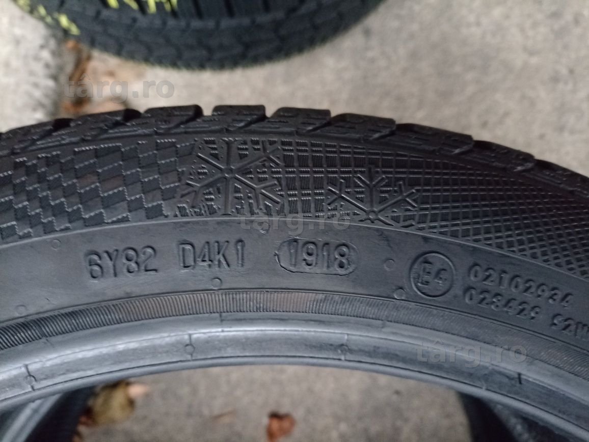 4 anvelope RunFlat de iarna Continental 225/45 R19 dot 1918 6