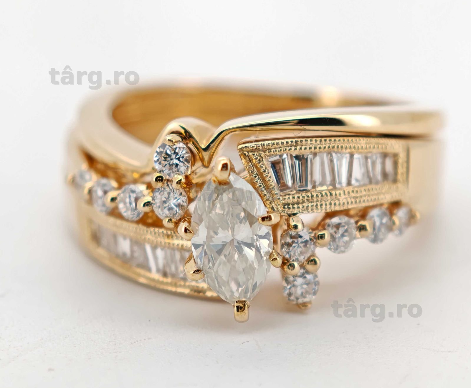 Inel 14k diamante naturale 1.21ct