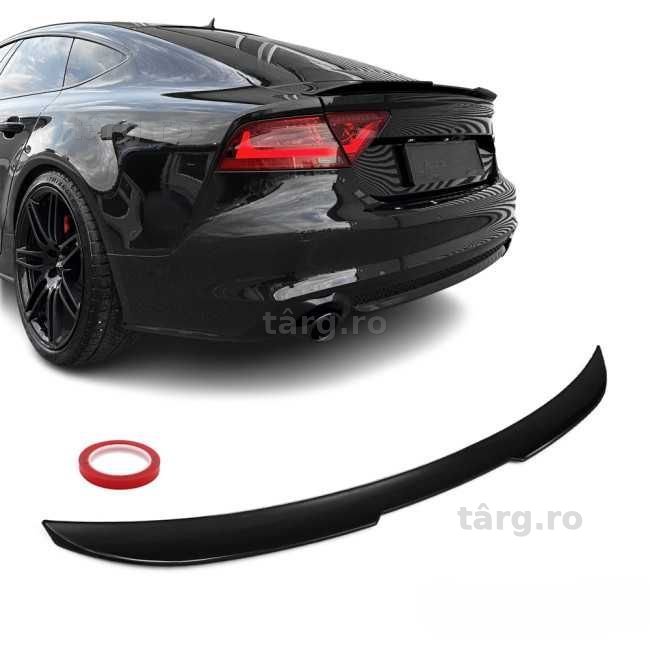 Eleron M4 Lip Codita Portbagaj Audi A7 C7 S7 (2010-2018), Negru Lucios