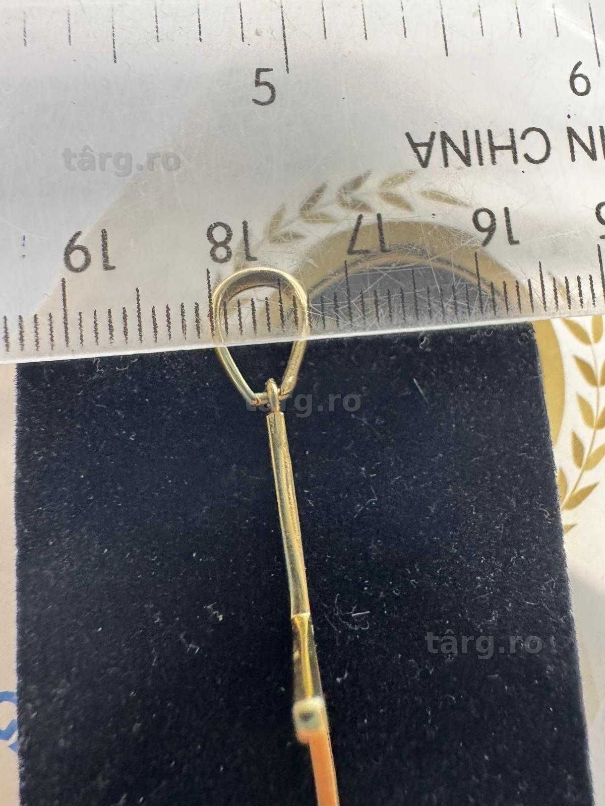 Pandantiv din aur 14k (68463.2/ 10 Pacurari 1) Garantie 2 ani! 7