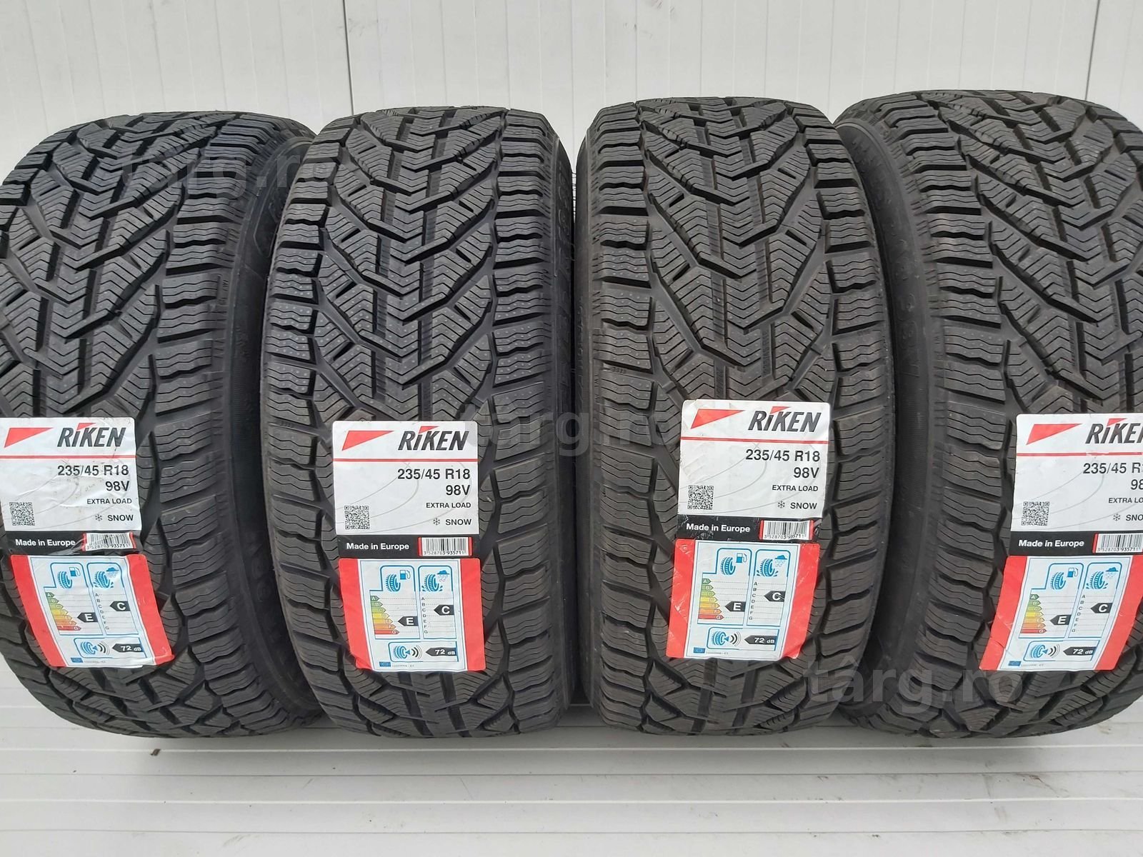 235/45 R18, 98v xl, RIKEN (by Michelin), Anvelope de iarna M+S PROMO 2