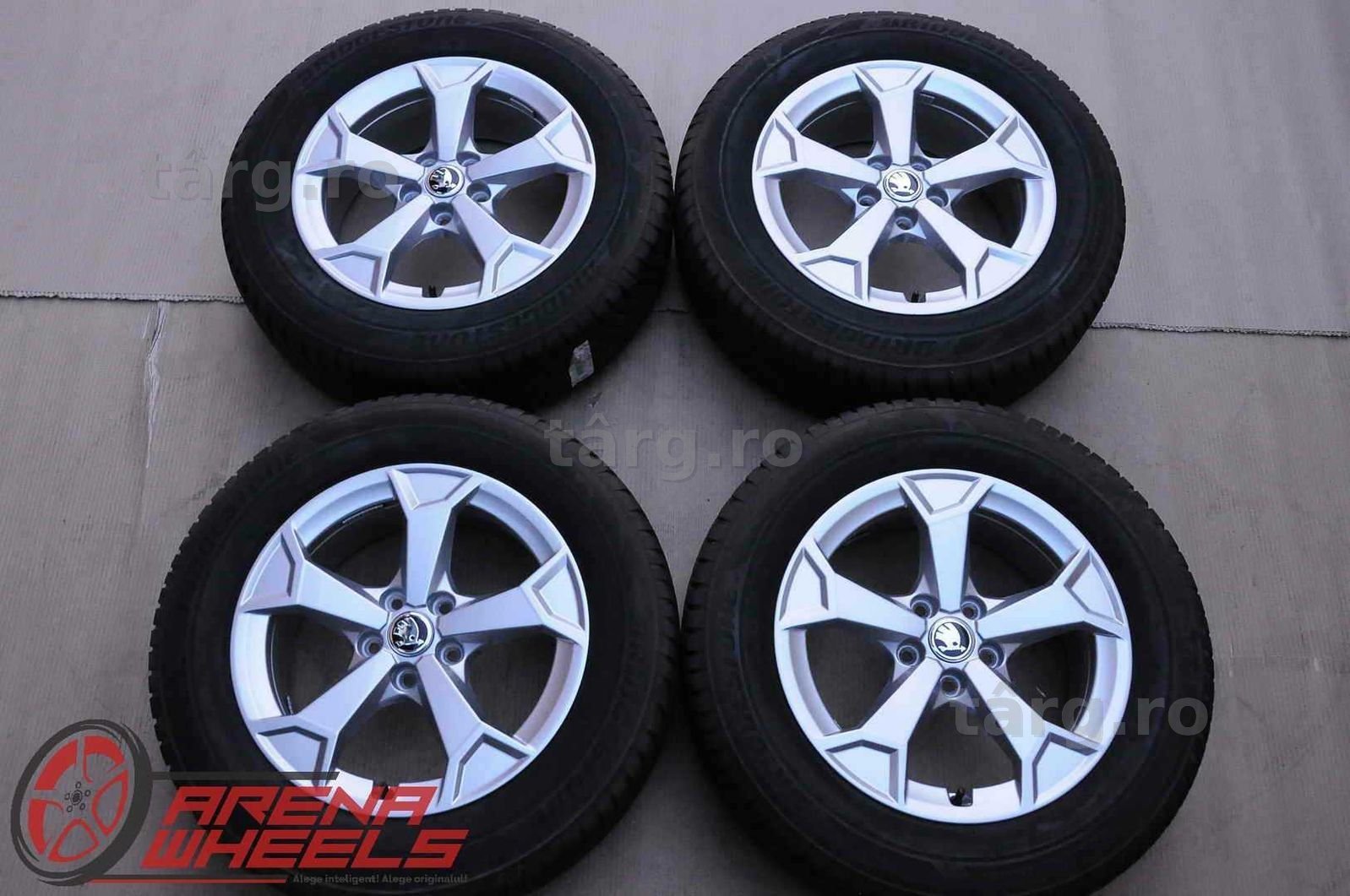 Roti Iarna Originale Skoda Kodiaq 17 inch Bridgestone 215/65 R17