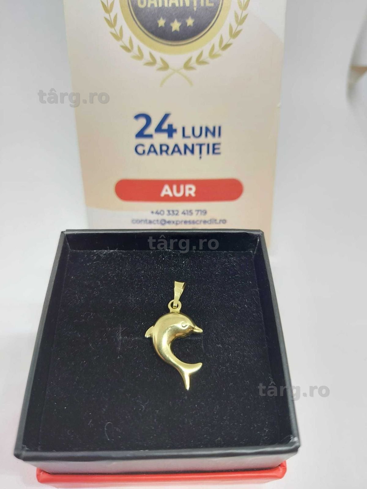 Medalion aur 14k 0.95gr [34393/30 Pacurari 2] Garantie 2 ani!! 3