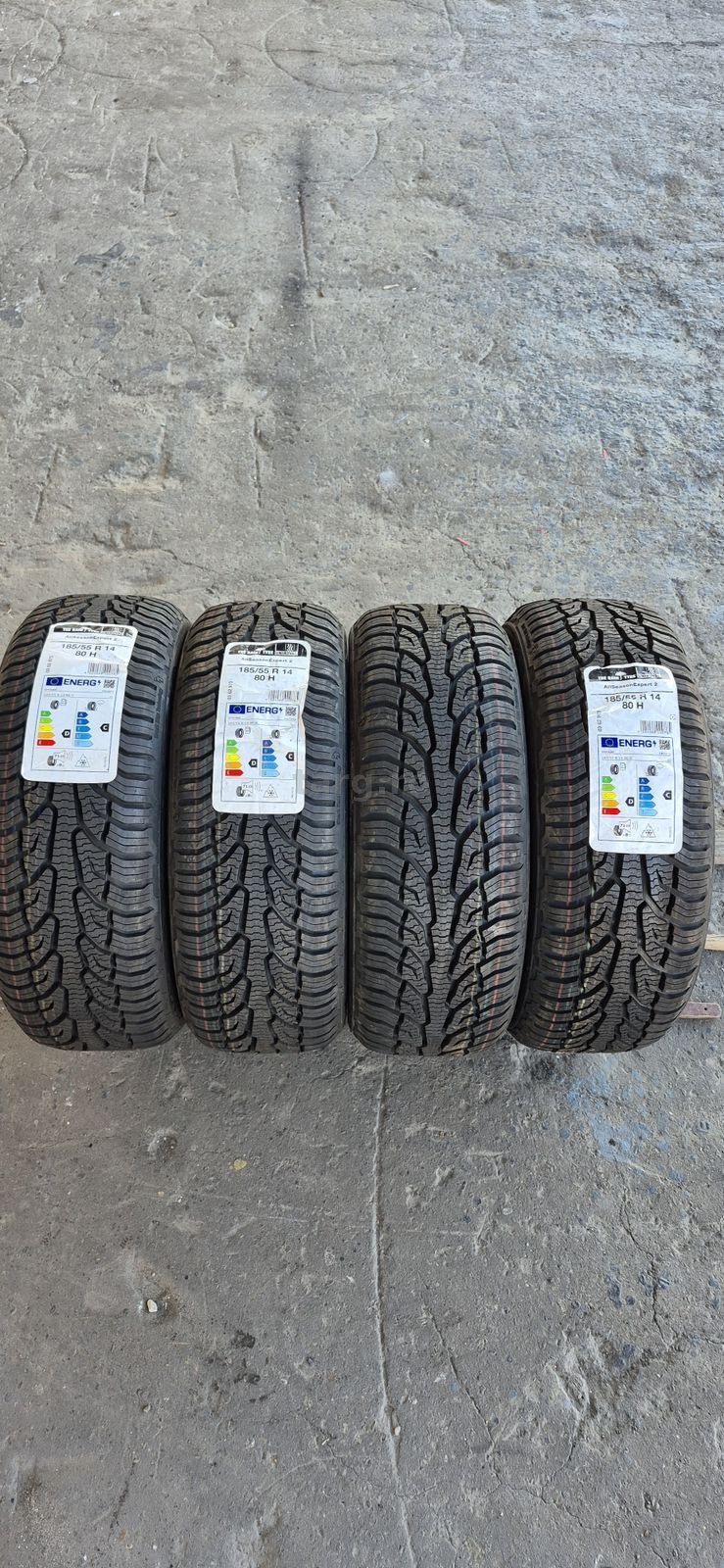 4 anvelope noi All season Uniroyal 185/55/14,dot 2021.Pret/bucata
