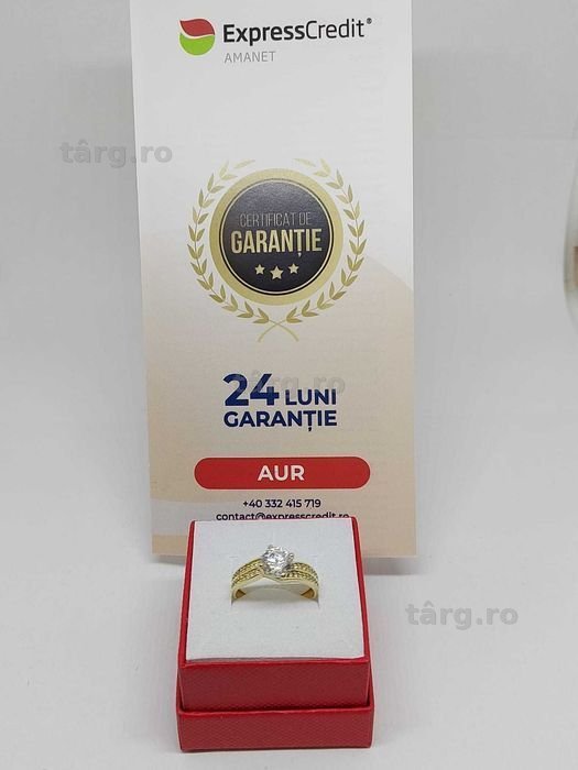Inel 14K 2.85gr (34609/30 Pacurari 2) Garantie 2 Ani!