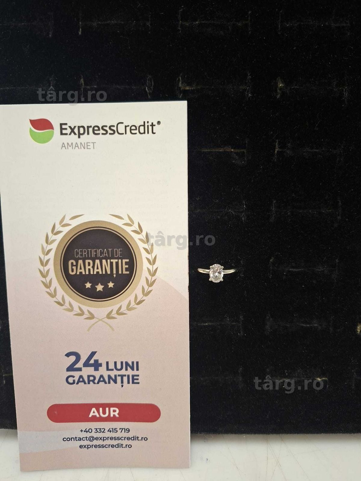 (Ag33)Inel Aur 18K/Garantie 2 ani