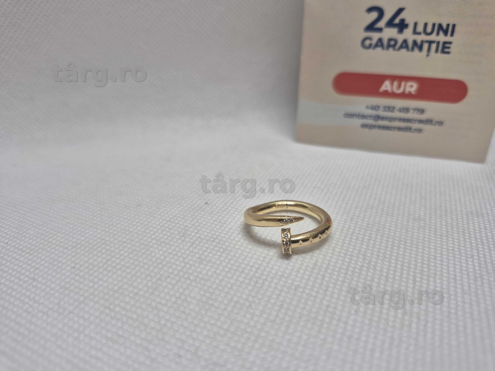 Inel 14k 2.21 gr (AG4 Dacia b. 51413.5) Garantie 2 ani 2