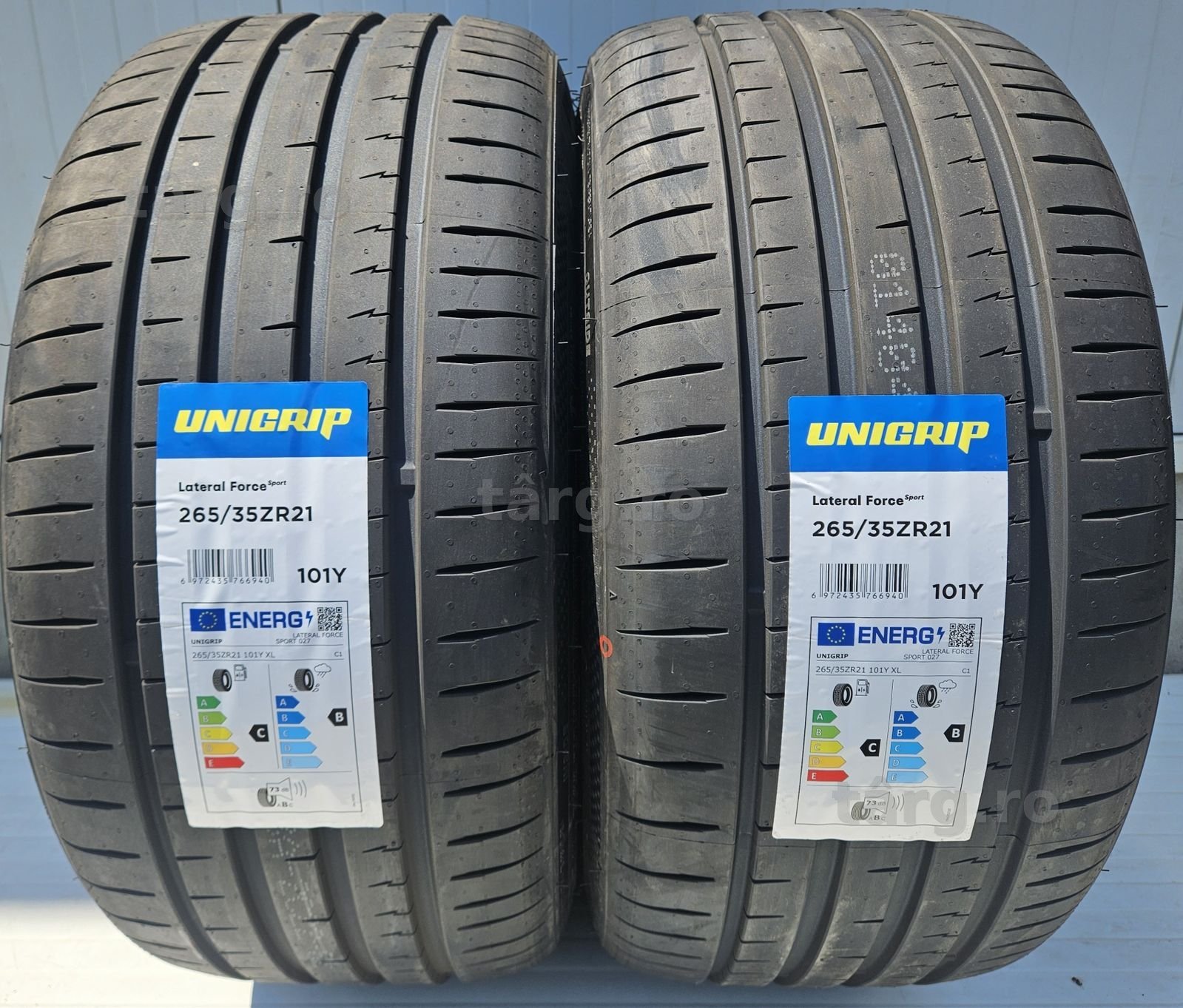 265/35 R21 101Y XL UNIGRIP (Gripmax) Anvelope noi vara protectie janta