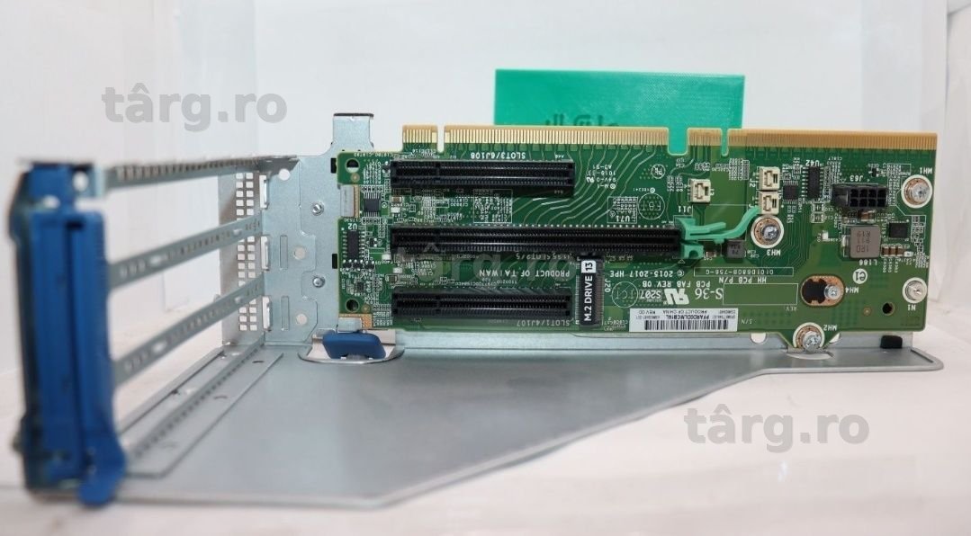 Primary Dual M.2 Sata/ PCIe Riser + Cage Server HPE DL380/385/560 Gen 10 HPE 8 7 7 9 4 6 - 0 0 1