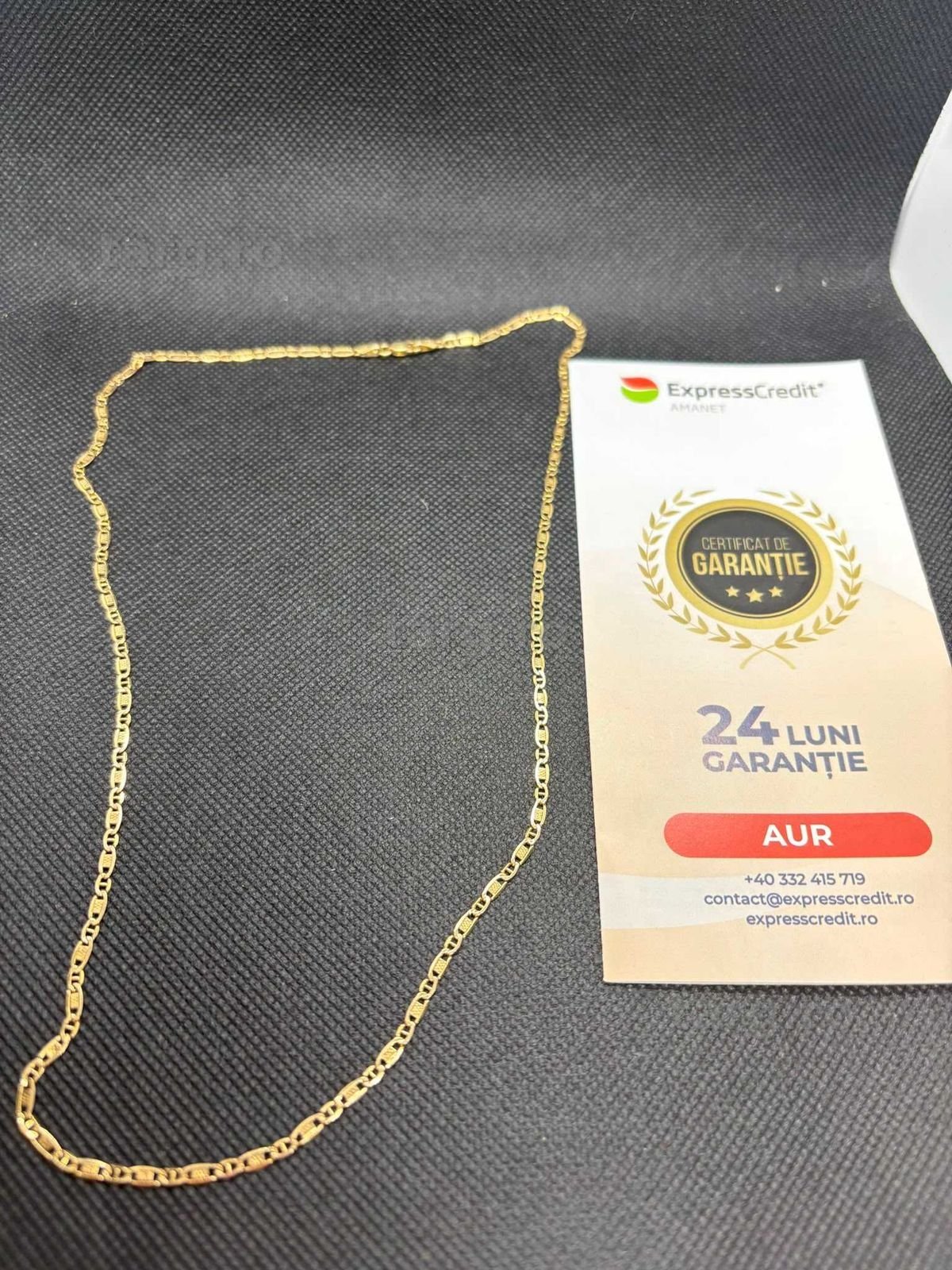 Lant aur 14k 3.08g (B.25748.1  AG31 Barboi) Garantie 2 ani!