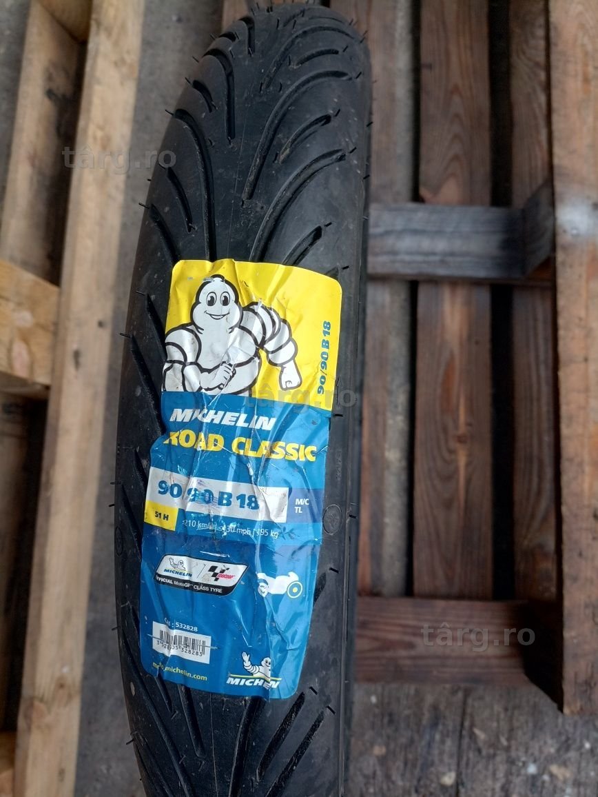 O anvelopa de fata NOUA Michelin 90/90 B18 dot 4020