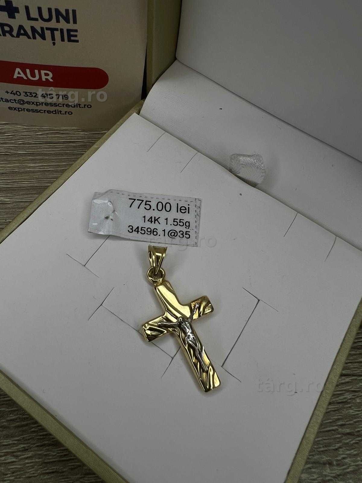 Pandantiv Aur 14K 1.55g (AG42 B.34596) GARANTIE 24 LUNI