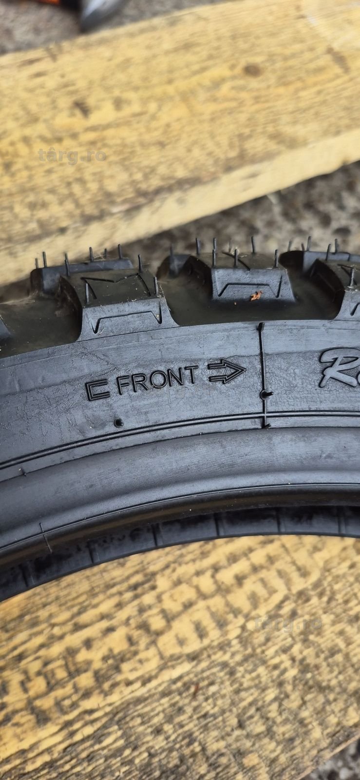 O anvelopa moto fata noua Michelin 110/80R19M/C,dot 2017. 7
