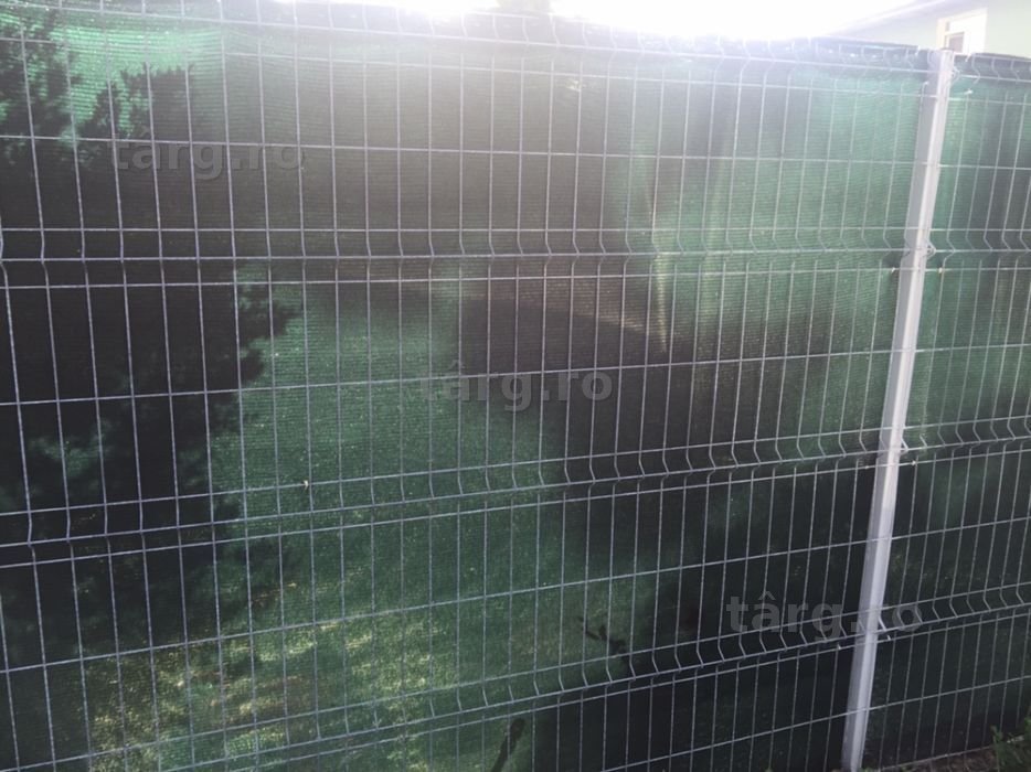 Plasa verde pentru gard / umbrire / antivant / protectie
