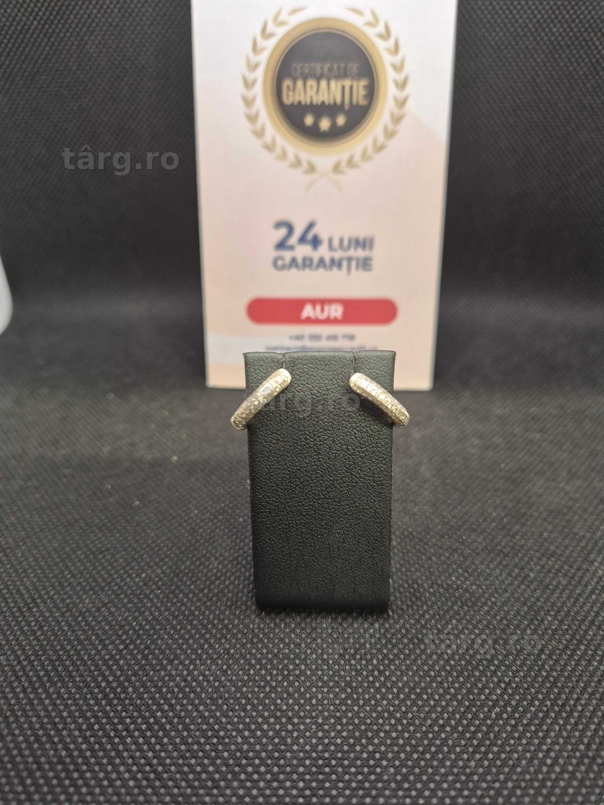 Cercei aur 14K 2.50g (49590 Ag11 Piata Nicolina) Garantie 2 ani!
