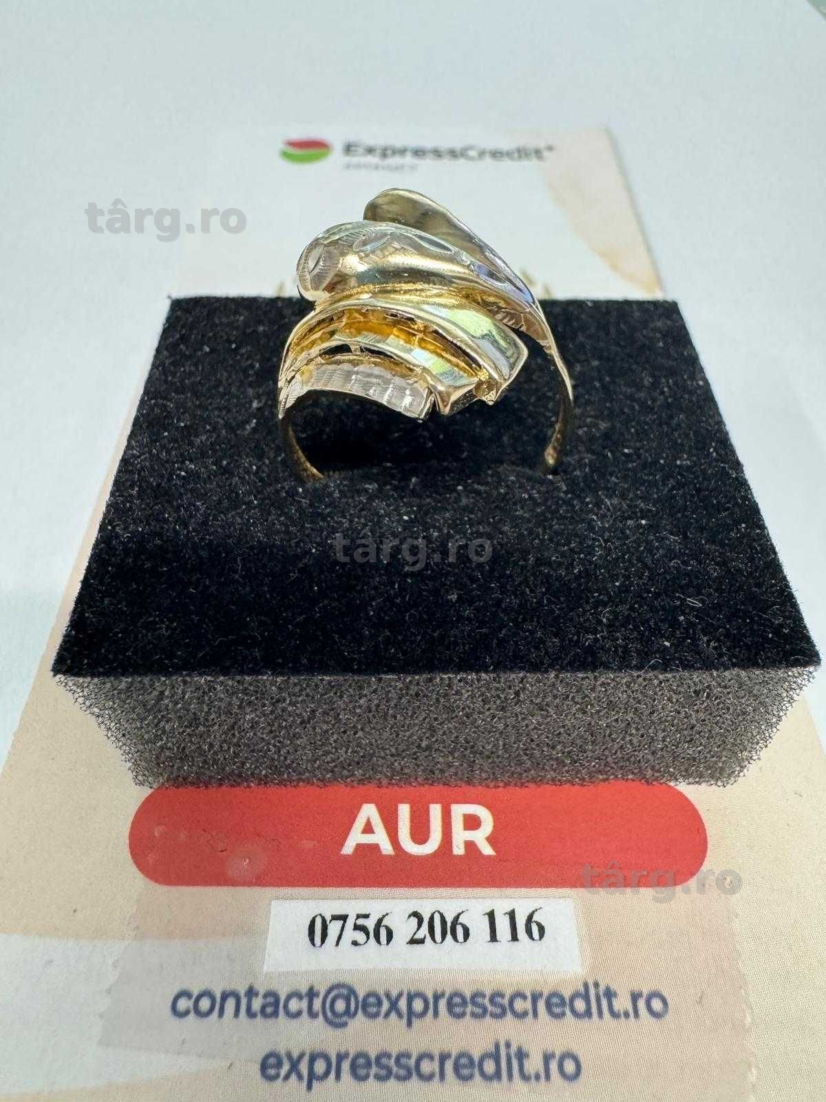 Inel din aur 14k (69786.2/ 10 Pacurari 1) garantie 2 ani!