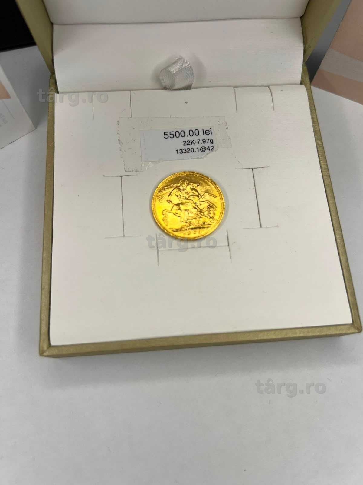 Moneda Aur 22k 7.97gr (ag42 b.13320) garantie 24 luni