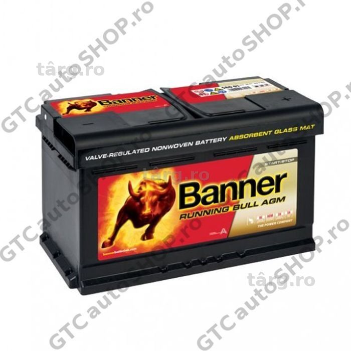 Acumulator auto Banner Running Bull 80Ah