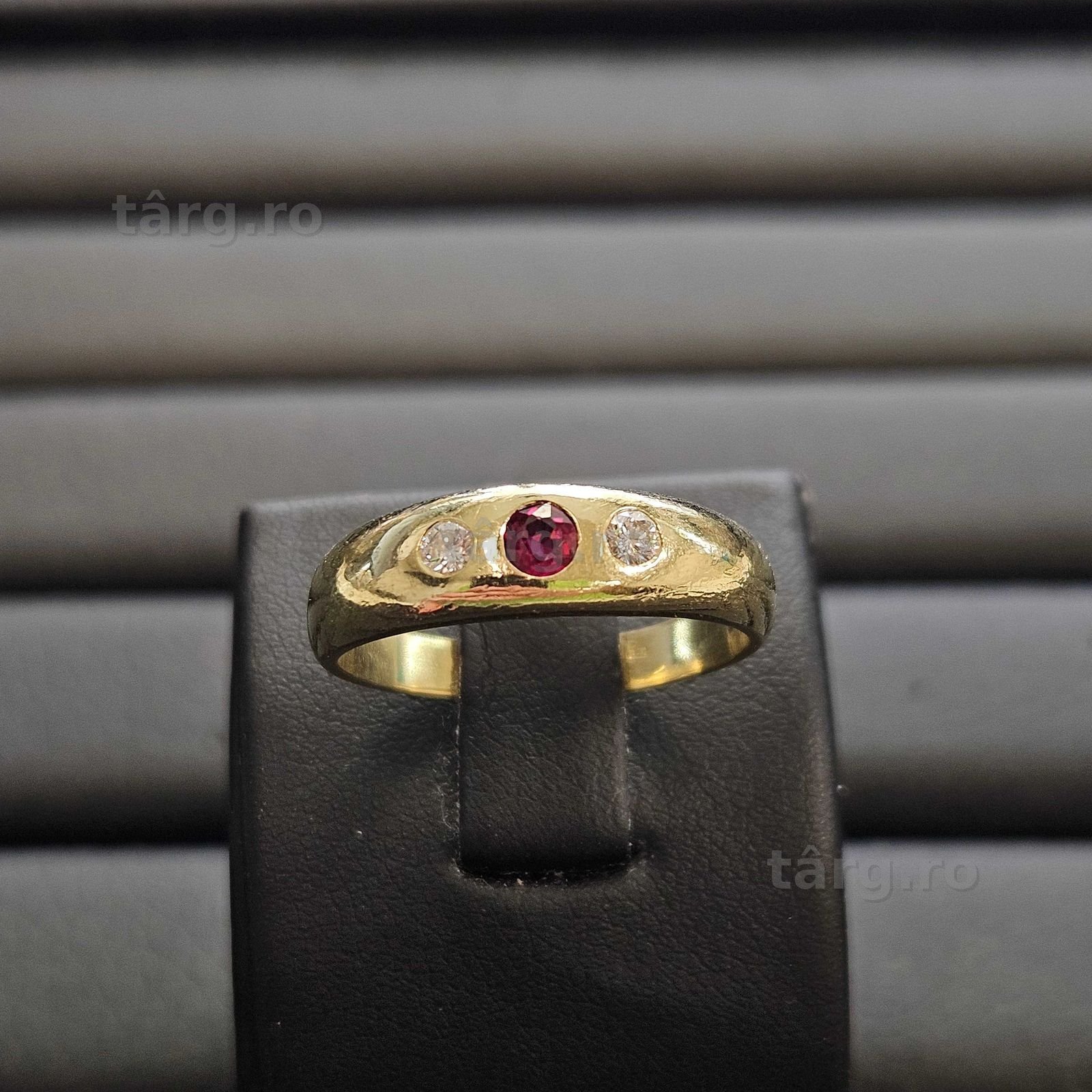 Inel Aur 14K - 4.79 grame / 2320 lei ( B34401.1 / Ag28 Doi Baieti )