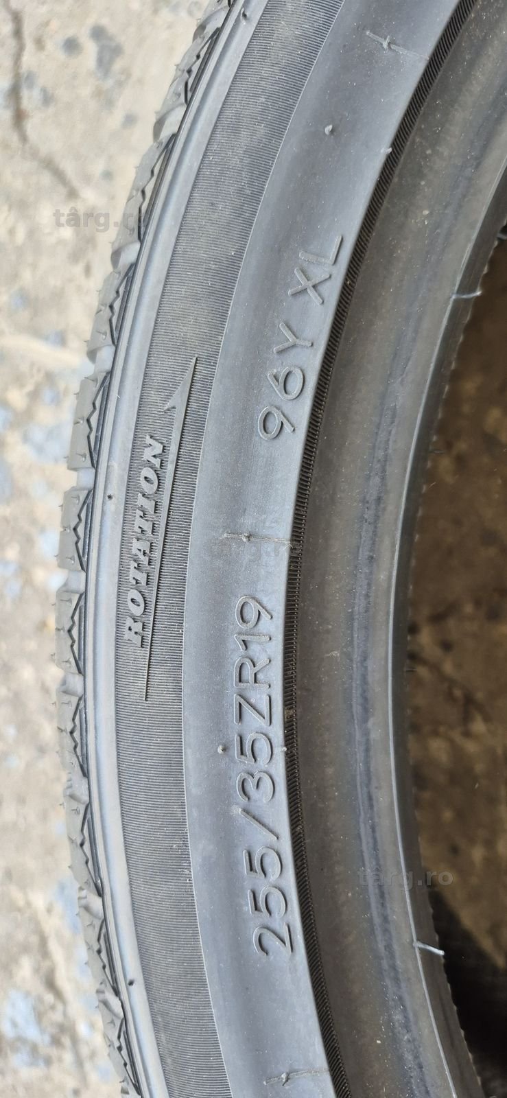 4 anvelope M+S noi Tercelo 255/35/19,dot 2026.Pretul este pe bucata. 5