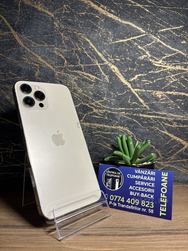 Iphone 12 Pro Max/128 GB/Garantie 2 Ani Centrul de Telefoane/ Rate