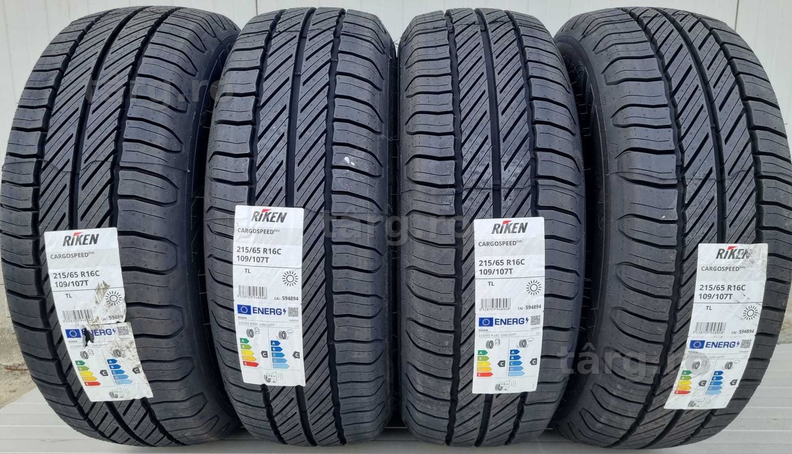 215/65 R16C, 109/107R, RIKEN Cargo (By Michelin), Anvelope de vara M+S