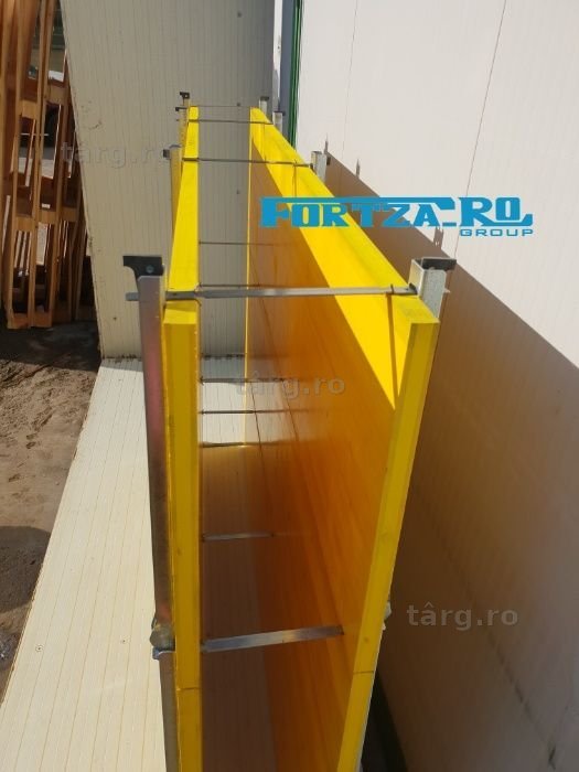 Distantiere metalice pentru cofraje galbene