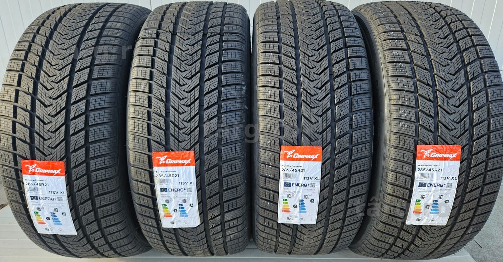 285/45 R21, 113V xl, GRIPMAX, Anvelope iarna M+S, Aderenta cl. A