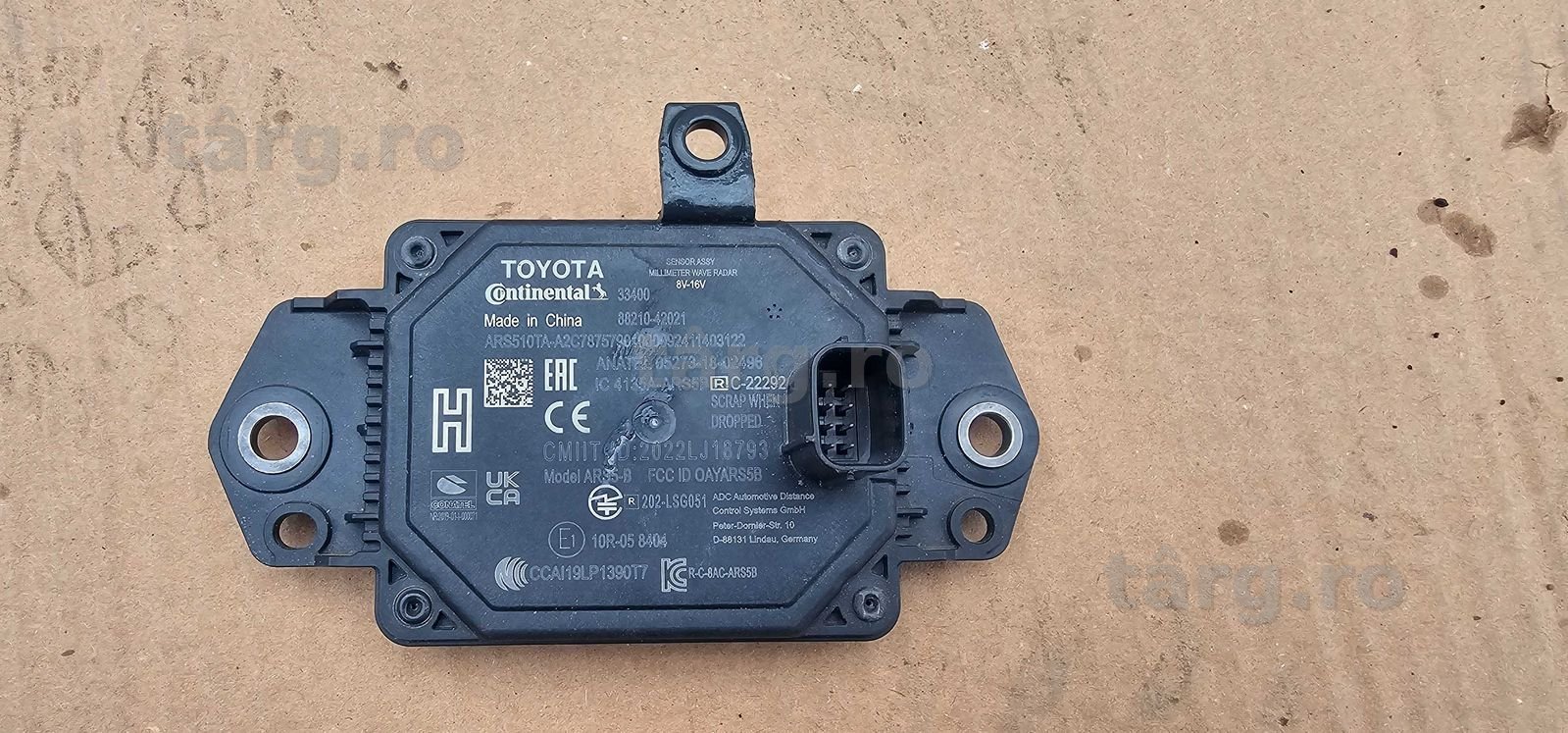 Senzor Radar Toyota Rav 4 2019 / 2020 / 2021 2022