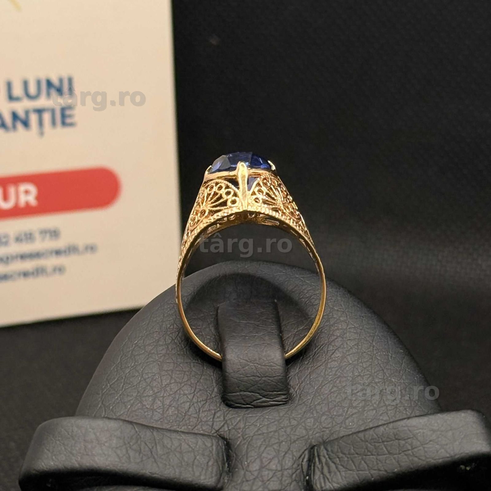 Inel aur 14K 4.77g (AG15 Gara 1 B33398.1) Garantie 2 ani! 4