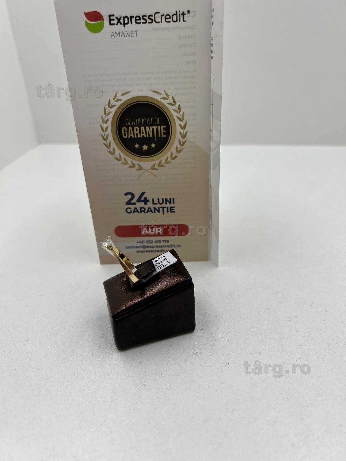Inel Aur 14K 3.72g (Ag25 Belvedere B.42643) Garantie 2 ani! 3