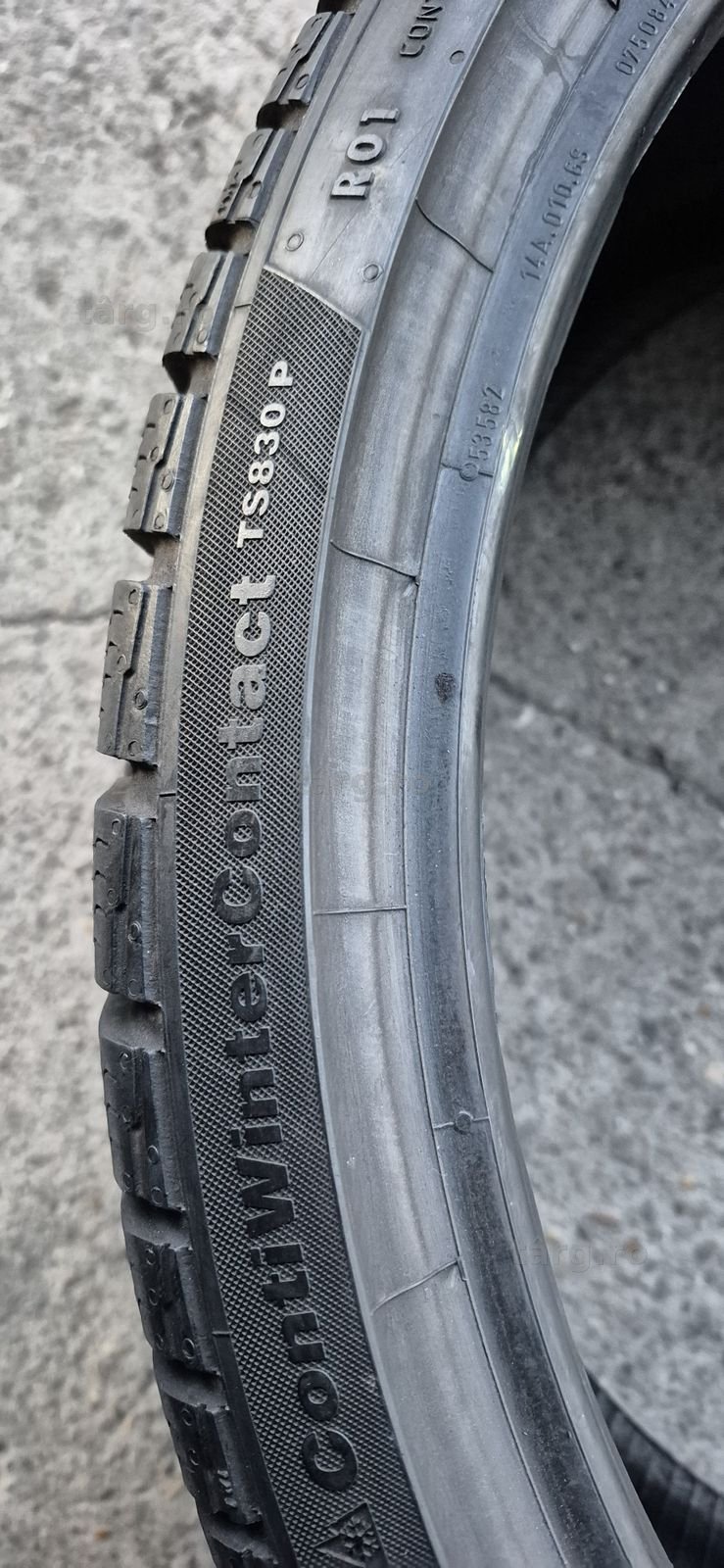 4 anvelope iarna ca si noi,2 Continental,2 Hankook,245/30/20.Pret/buc. 5