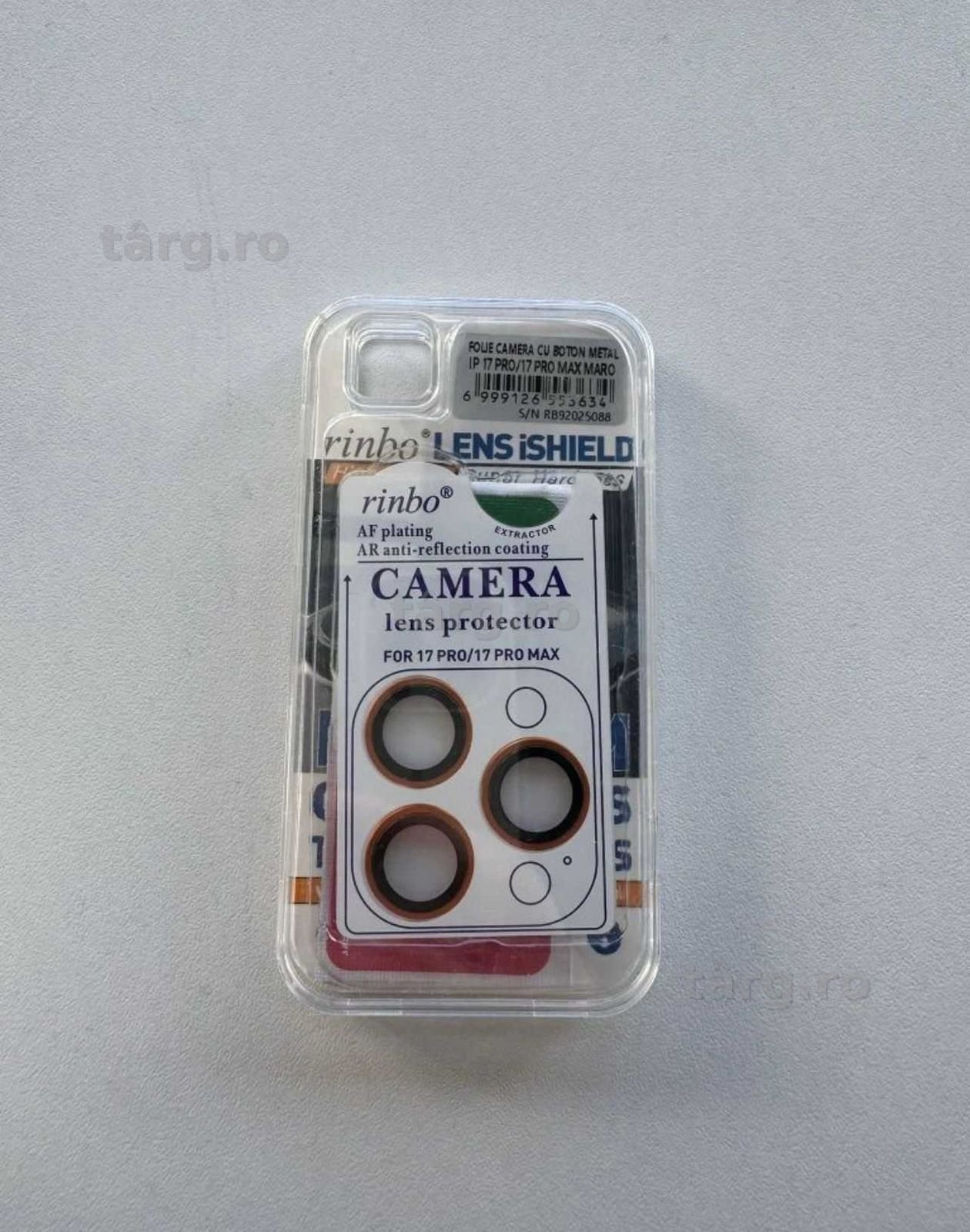 Protectii individuale pentru camere iPhone 17 Pro și 17 Pro Max 2