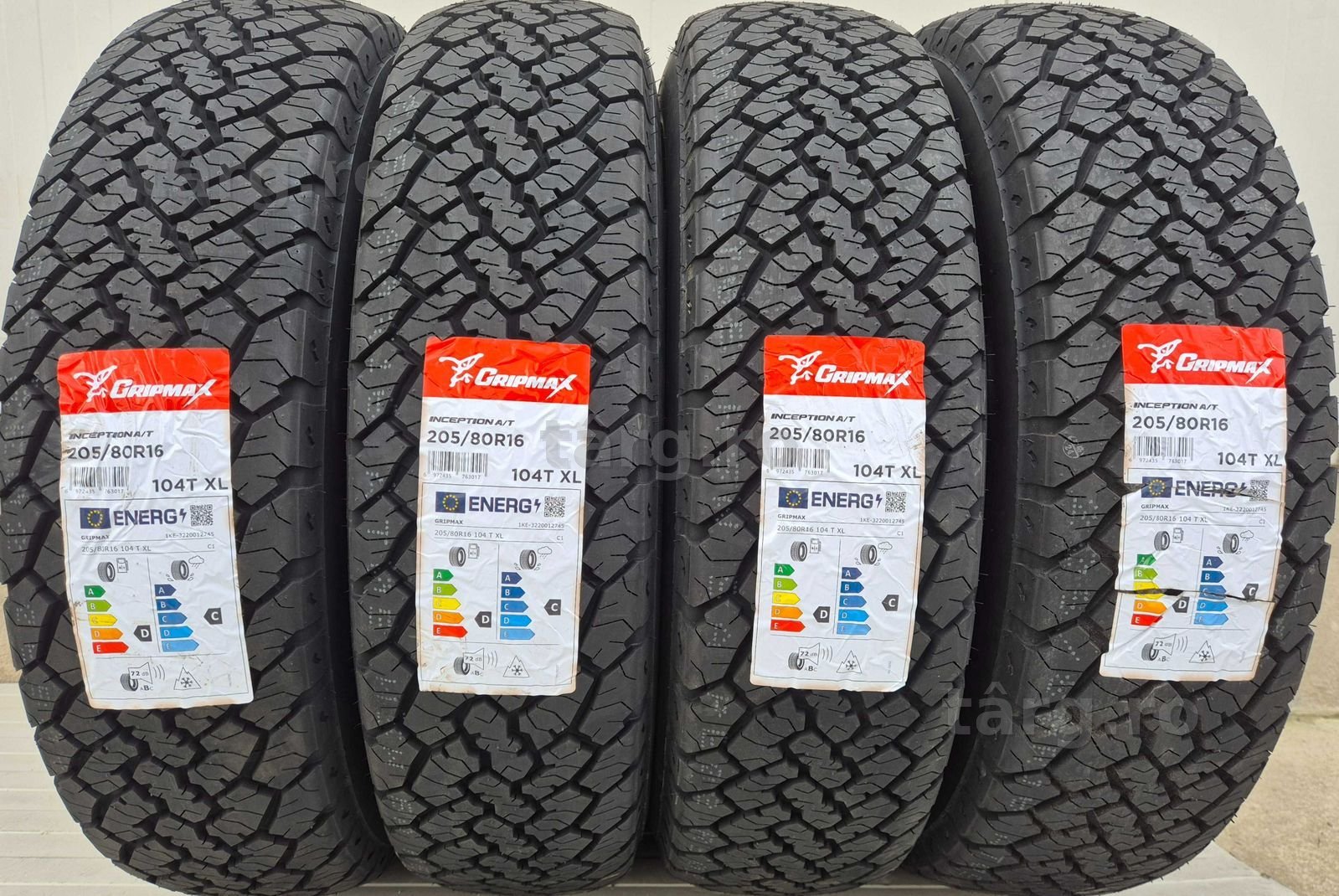 205/80 R16, 104T XL, GRIPMAX Inception A/T, Anvelope All Terrain M+S
