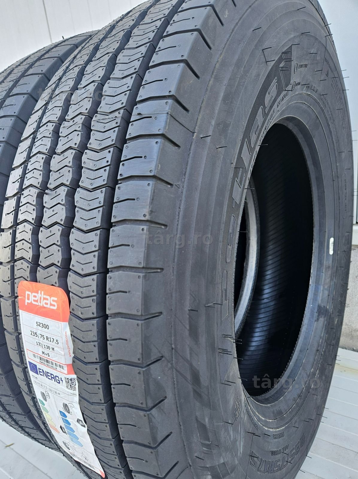 235/75 R17.5, 132M, PETLAS, SZ300, Anvelope Directie M+S 2