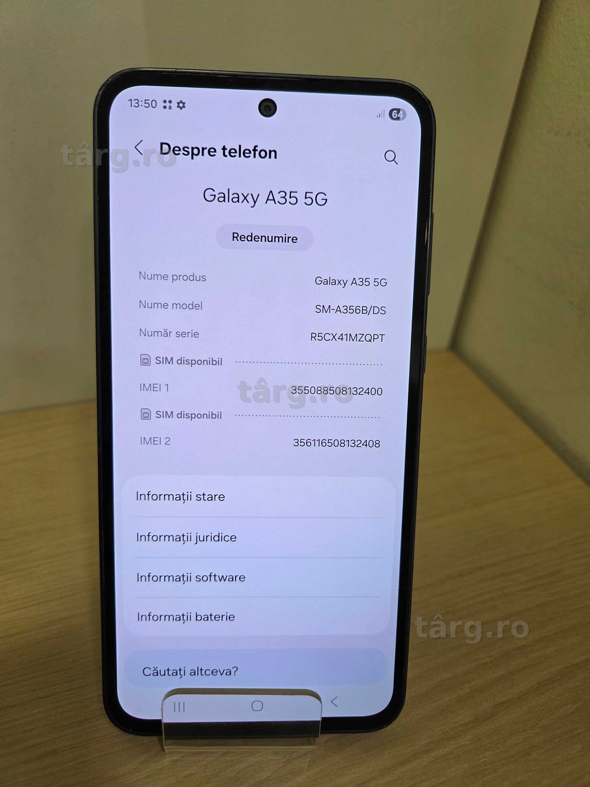 Samsung A35 5G 128GB (Ag 17 Tomesti b.49951)-Garantie 2 ani! 2